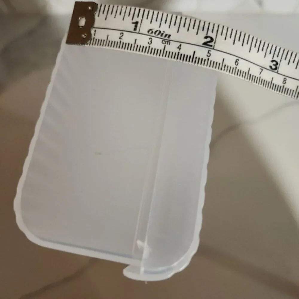 Clear‎ Plastic Storage Container with Compartments USB charger organizer new